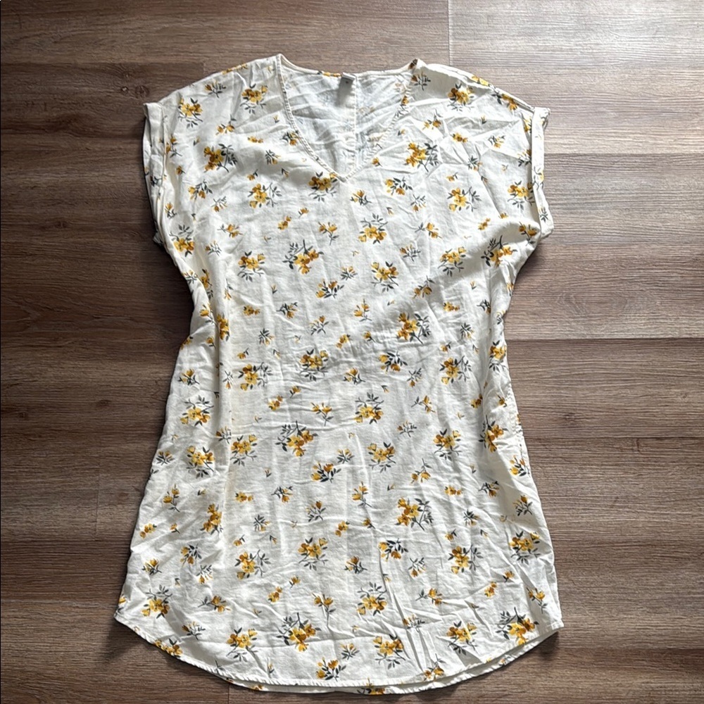 Old Navy Linen Blend Dress